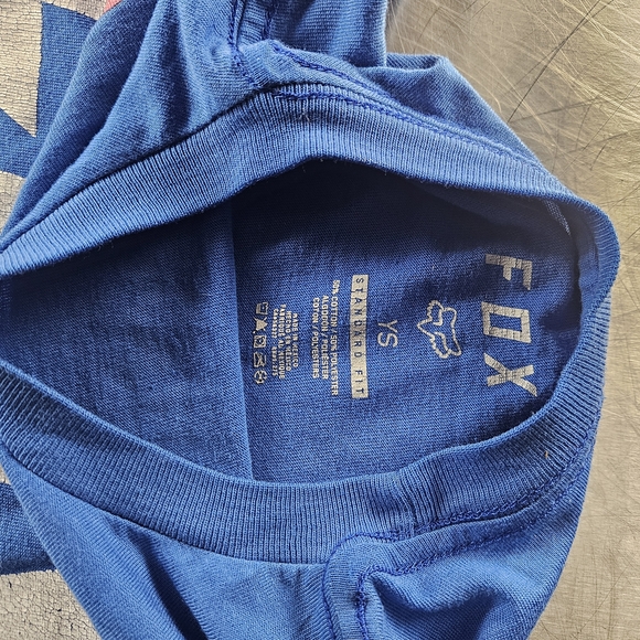 FOX Racing Blue Speed Division Tee - Picture 4 of 8